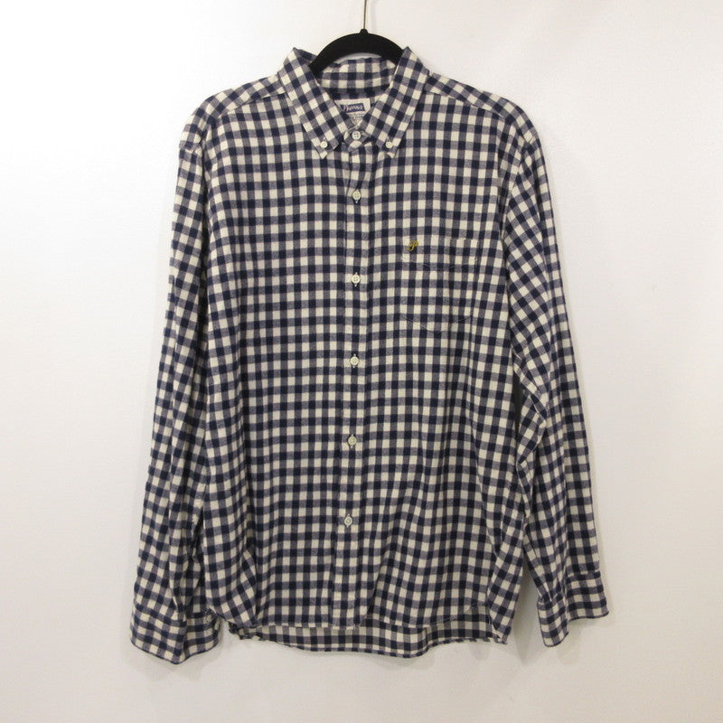 【中古】Pherrow's | フェローズ FLANNEL BUTTON DOWN SHIRT 長袖シャツ PBD2 サイズ:XL