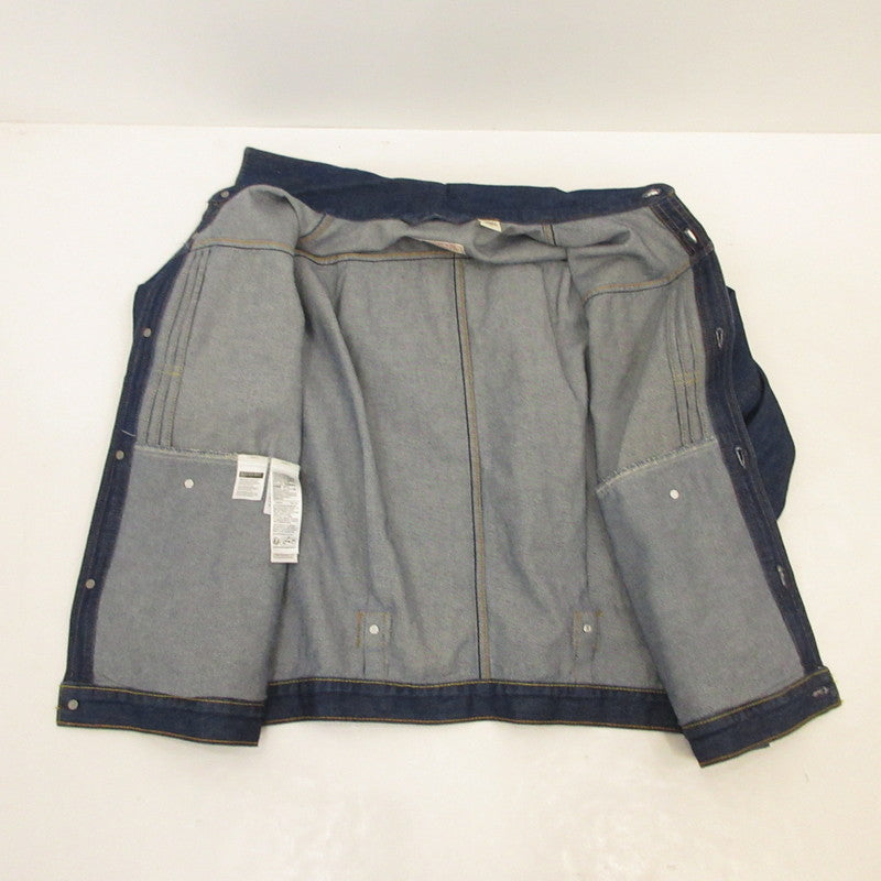 【中古】Levi's | リーバイス ヴィンテージプリーツトラッカージャケット デニム 001SA-0000 ネイビー サイズ:L