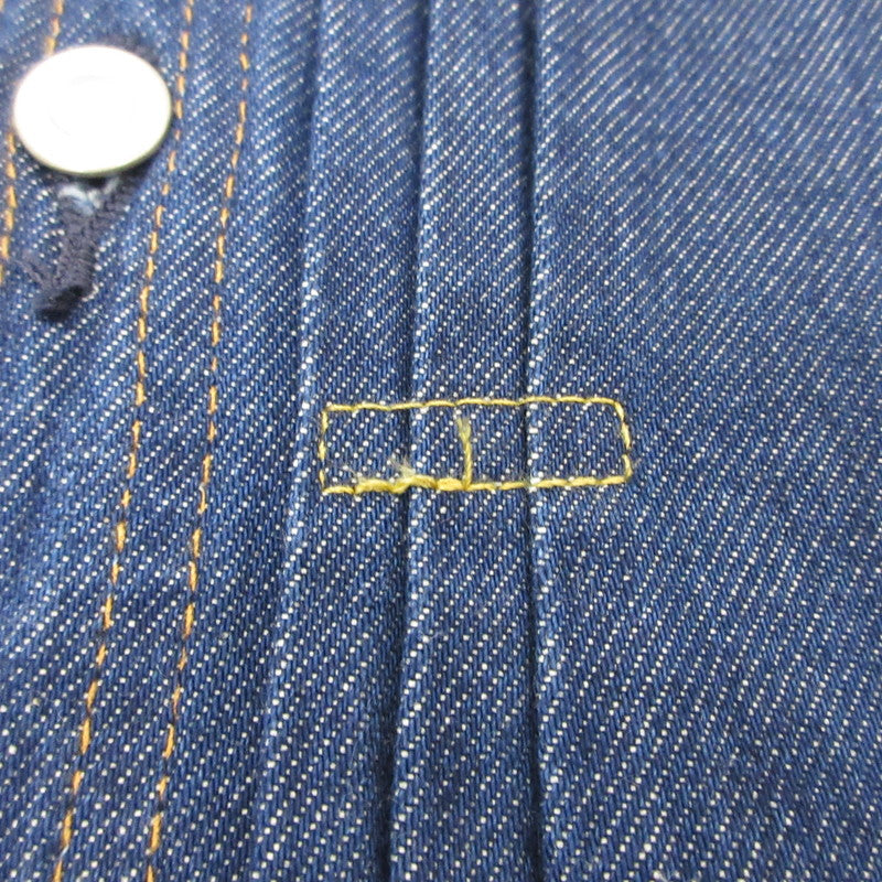 【中古】Levi's | リーバイス ヴィンテージプリーツトラッカージャケット デニム 001SA-0000 ネイビー サイズ:L