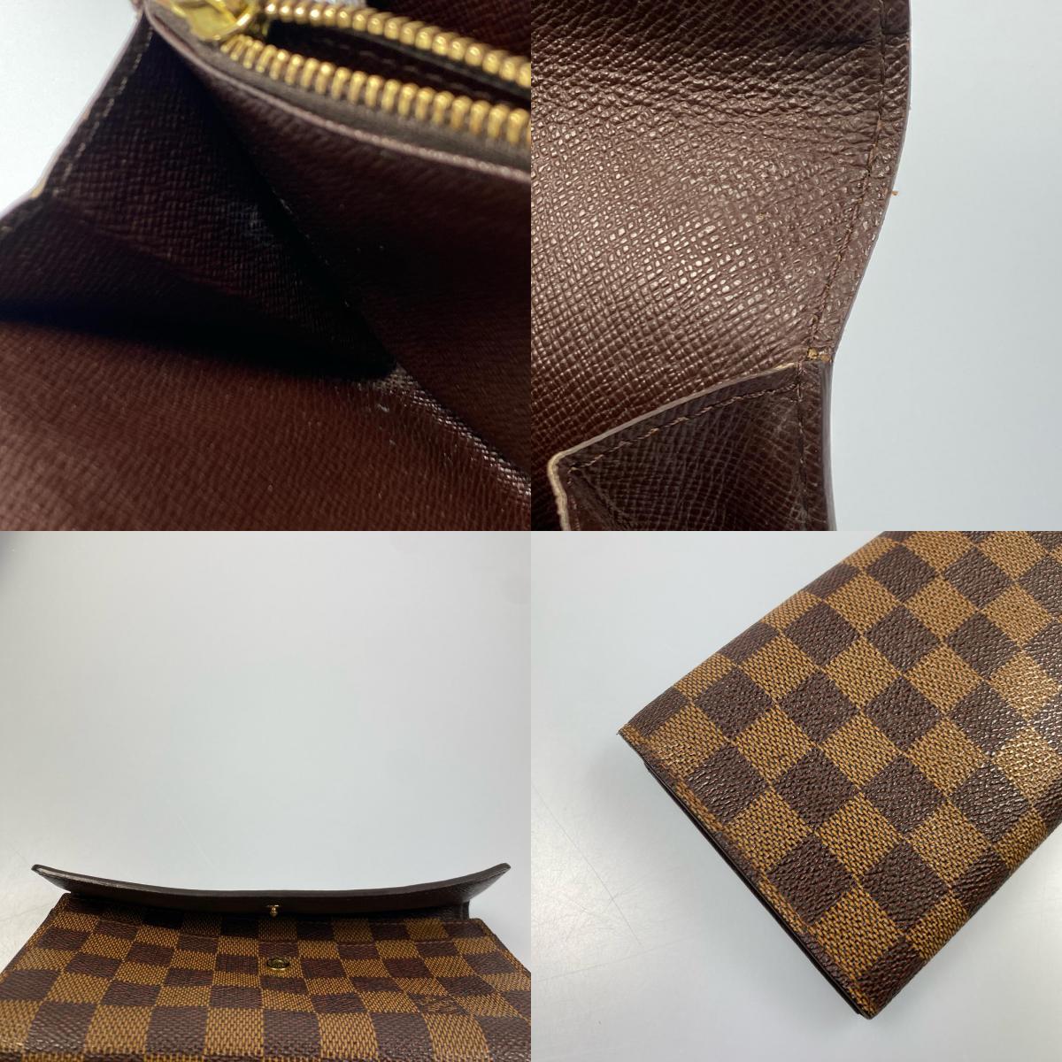 【中古】LOUIS VUITTON | ルイ・ヴィトン ポシェットポルトモネクレディ 長財布 N61724