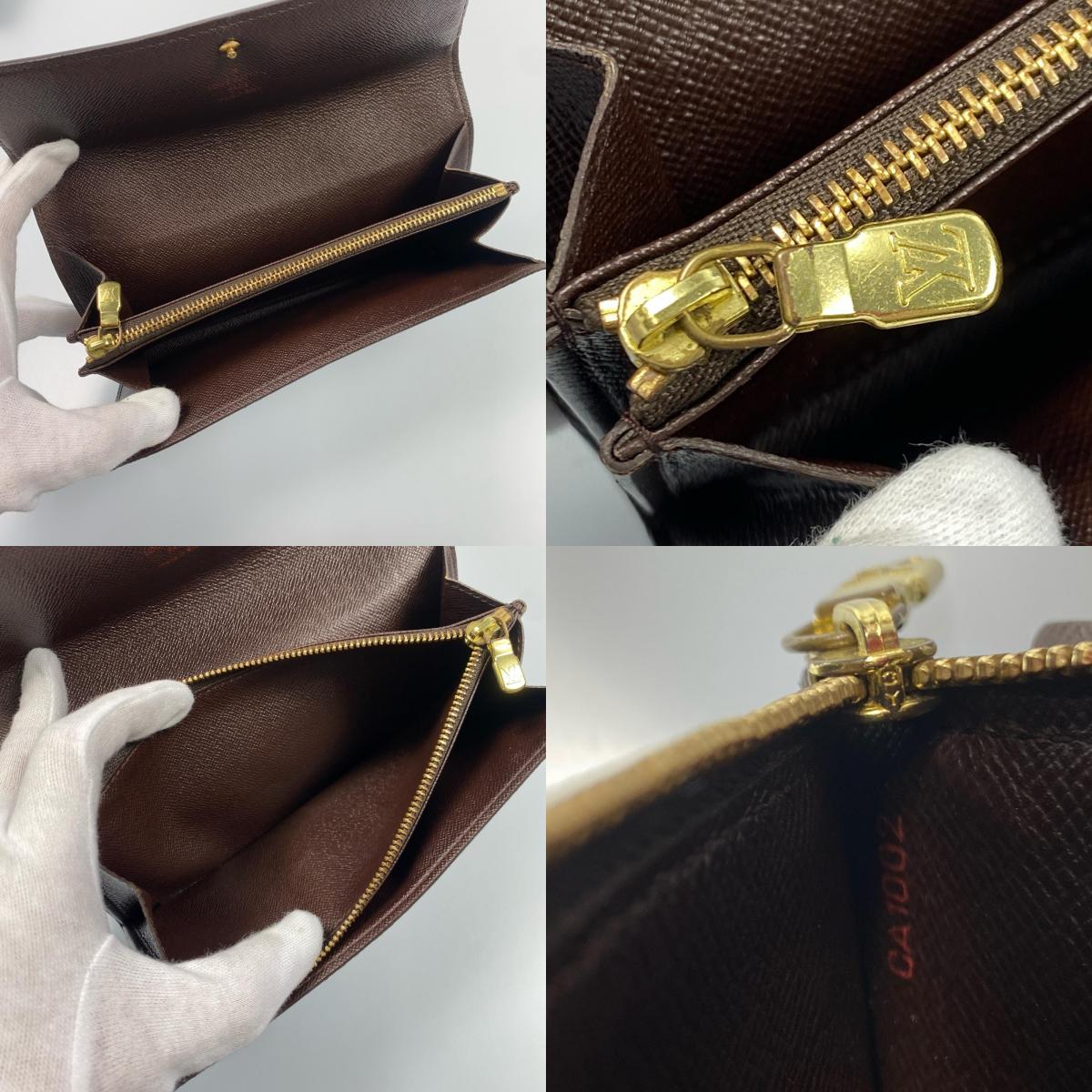 【中古】LOUIS VUITTON | ルイ・ヴィトン ポシェットポルトモネクレディ 長財布 N61724