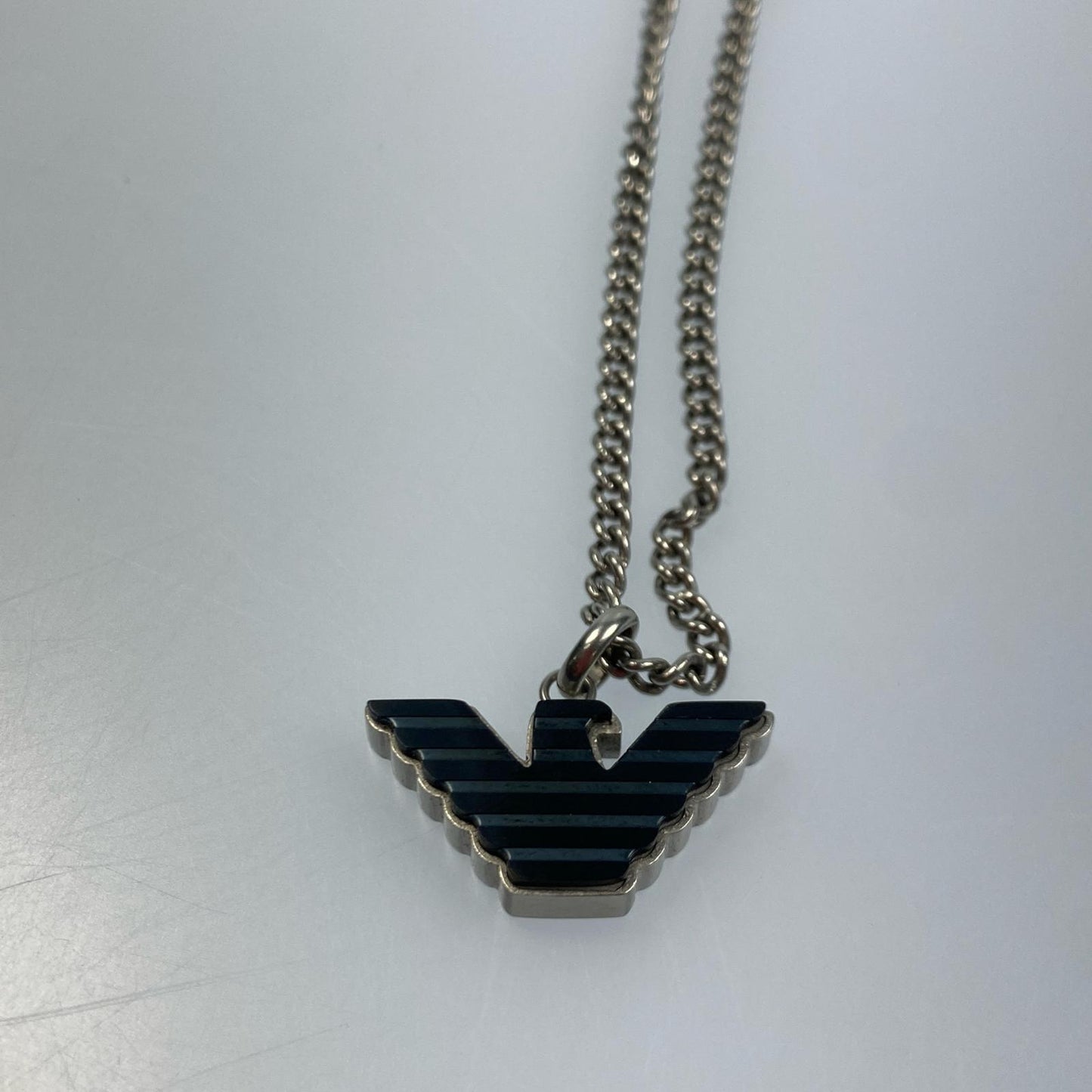 【中古】Emporio Armani | エンポリオ・アルマーニ イーグルロゴ ネックレス EGS2909040 シルバー