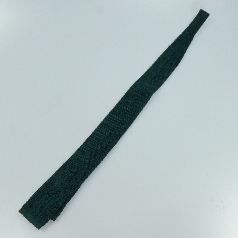 【中古】 ニットタイ ネクタイ グリーン
