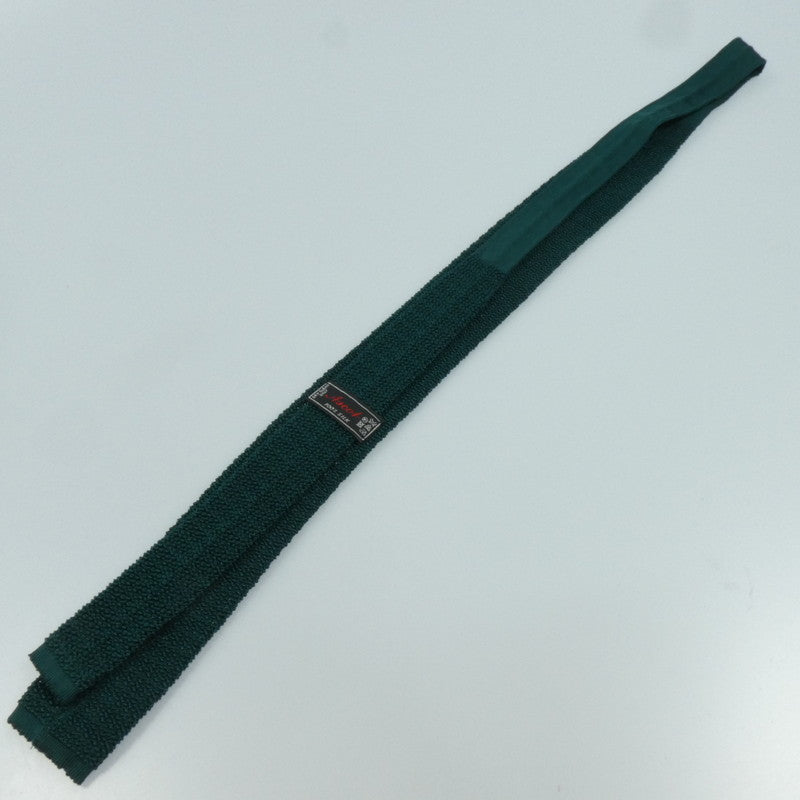 【中古】 ニットタイ ネクタイ グリーン