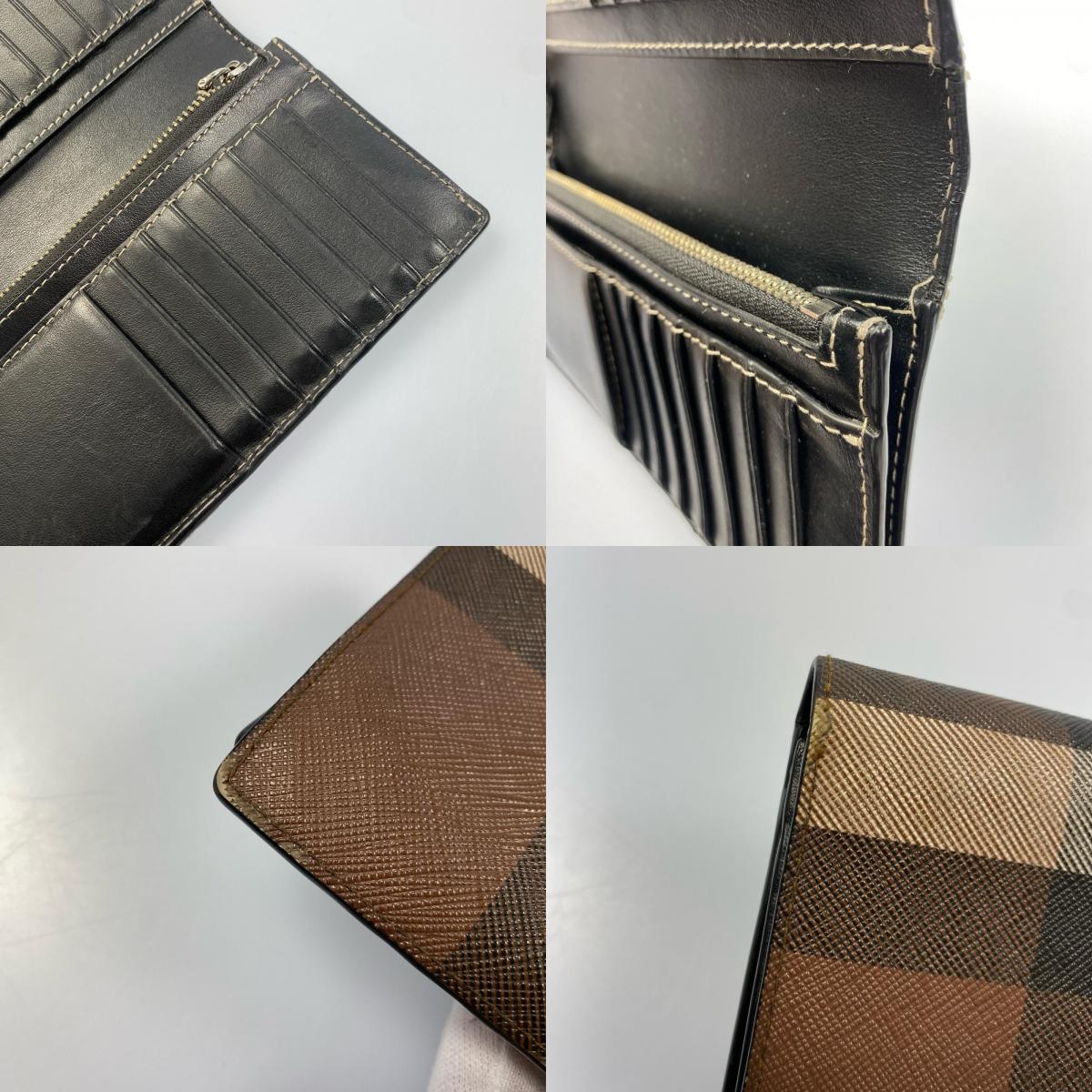 【中古】BURBERRY | バーバリー CAVENDISH 長財布 8052803 マルチカラー