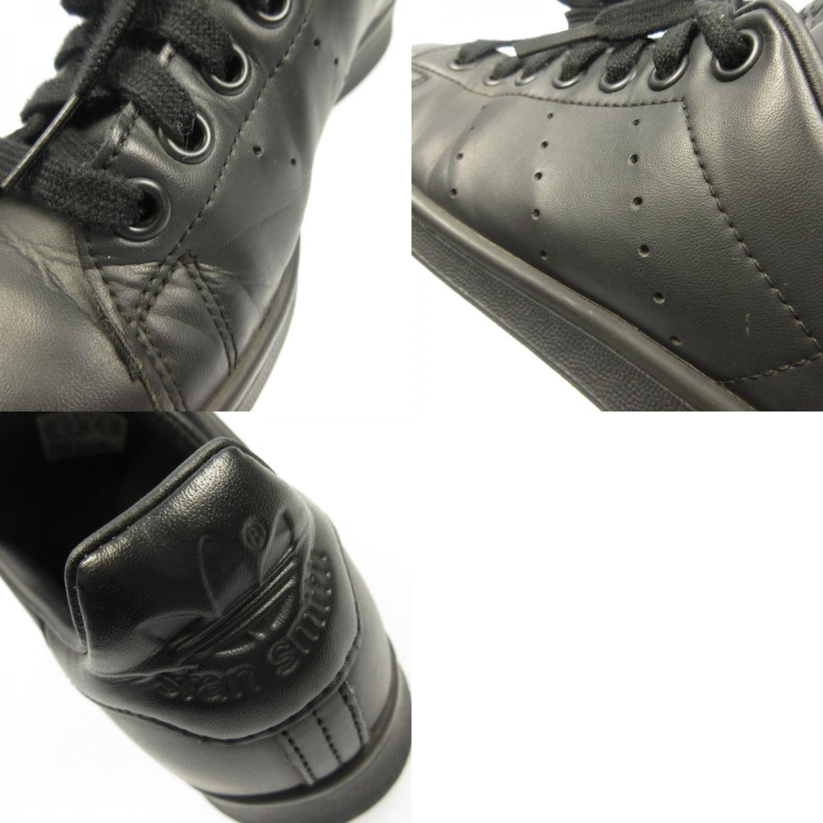 【中古】adidas | アディダス STAN SMITH スニーカー FX5499 ブラック 23.5cm