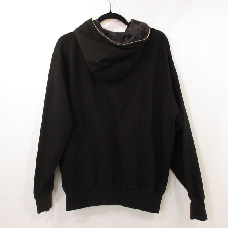 【中古】A BATHING APE | アベイシングエイプ METAL ONE POINT FULL ZIP HOODIE パーカー 001ZPL301301M ブラック サイズ:S