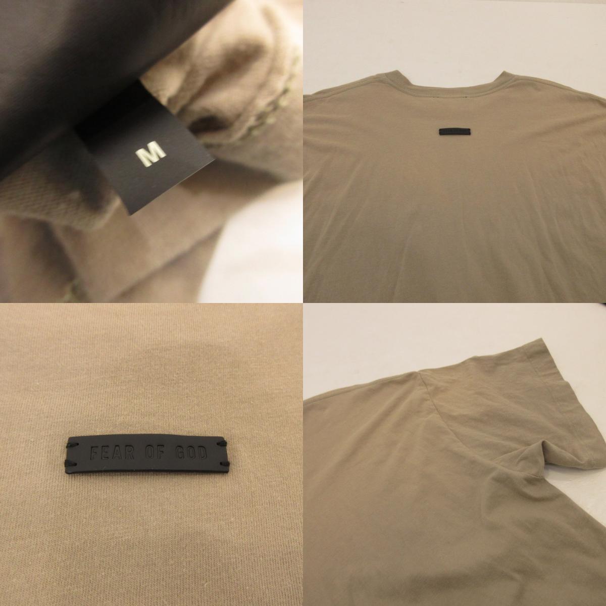 【中古】FEAR OF GOD | フィアオブゴッド VINTAGE CONCRETE 半袖Tシャツ FG50-025 CTJ 7th Collection ベージュ サイズ:M