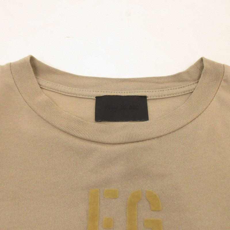 【中古】FEAR OF GOD | フィアオブゴッド VINTAGE CONCRETE 半袖Tシャツ FG50-025 CTJ 7th Collection ベージュ サイズ:M