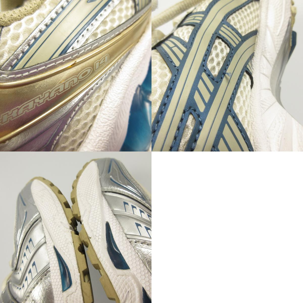 【中古】asics | アシックス GEL-KAYANO 14 スニーカー 1201A019 シルバー 26cm
