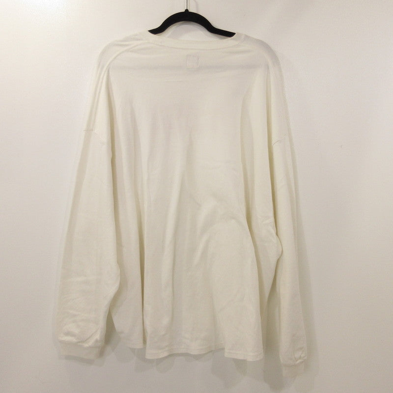 【中古】 BASIC LONG-SLEEVE T-SHIRTS 長袖Tシャツ 2023S/S ホワイト サイズ:M