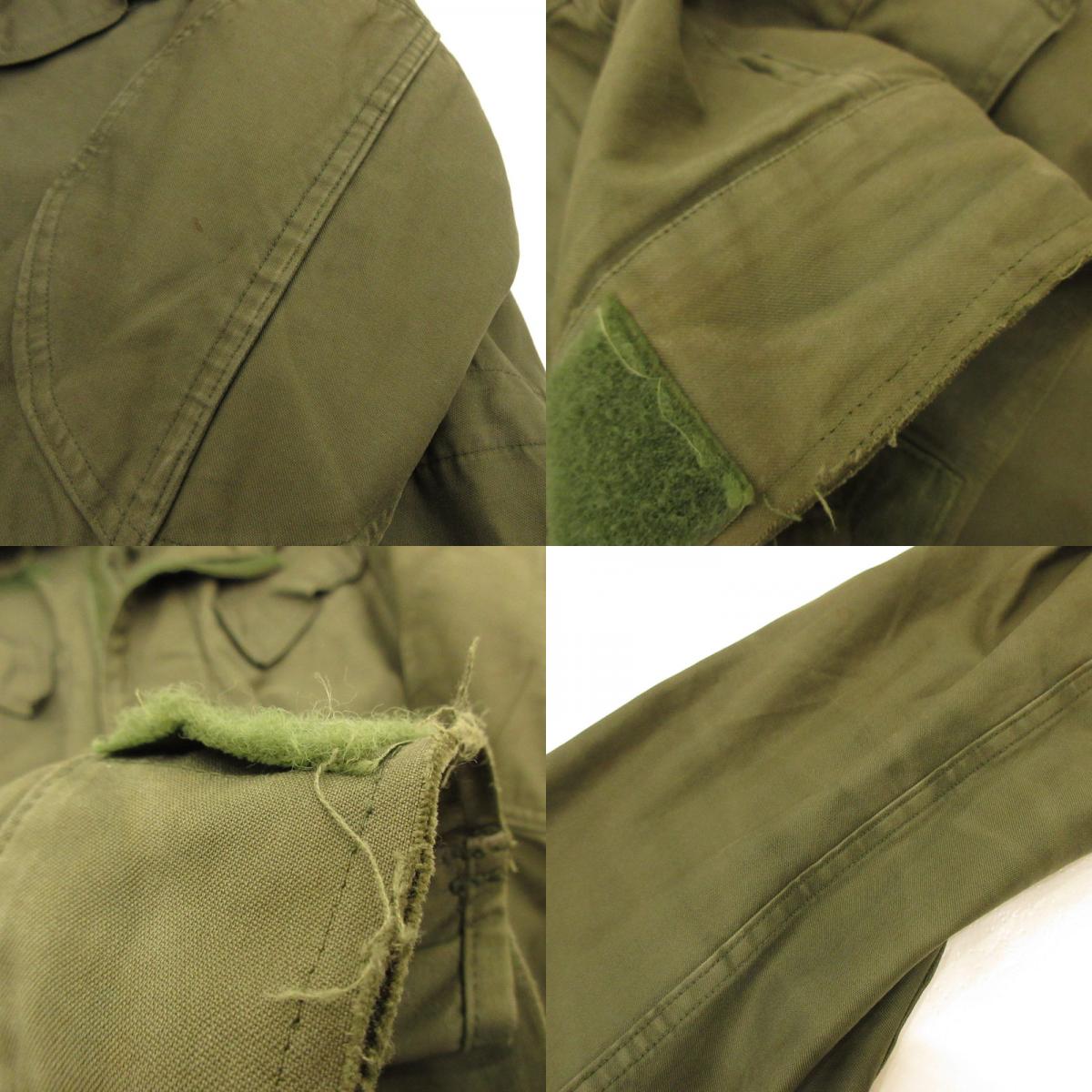 【中古】MILITARY衣料 | ミリタリーイリョウ SEYNTEX社製 ベルギー軍 M-64 field jacket モッズコート サイズ:4B 8090/9505 カーキ