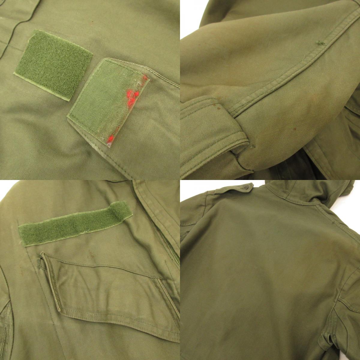 【中古】MILITARY衣料 | ミリタリーイリョウ SEYNTEX社製 ベルギー軍 M-64 field jacket モッズコート サイズ:4B 8090/9505 カーキ