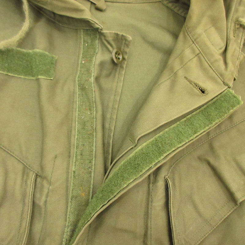 【中古】MILITARY衣料 | ミリタリーイリョウ SEYNTEX社製 ベルギー軍 M-64 field jacket モッズコート サイズ:4B 8090/9505 カーキ