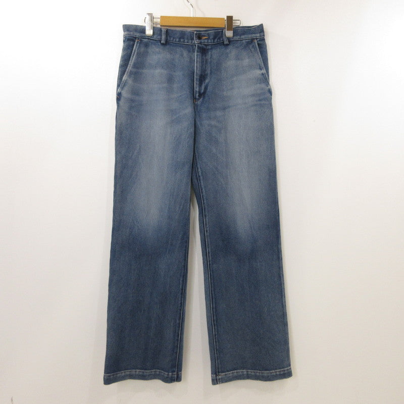 【中古】N.HOOLYWOOD | エヌハリウッド WIDE PANTS デニムパンツ 2242-PT24-020 ブルー サイズ:40