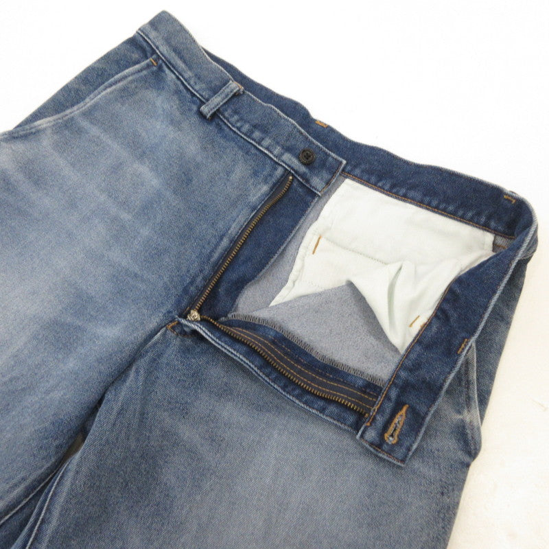 【中古】N.HOOLYWOOD | エヌハリウッド WIDE PANTS デニムパンツ 2242-PT24-020 ブルー サイズ:40