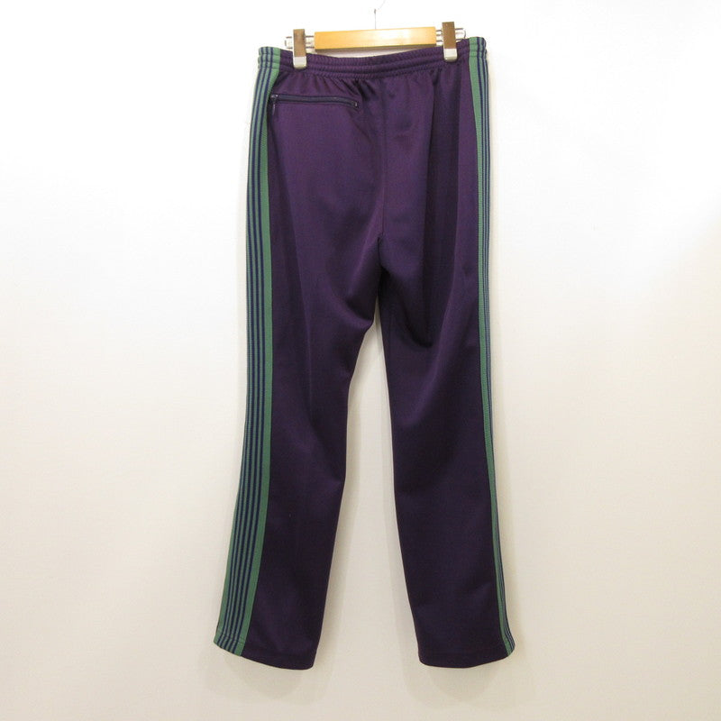 【中古】Needles | ニードルス Narrow Track Pant - Poly Smooth パンツ IN182 パープル サイズ:S