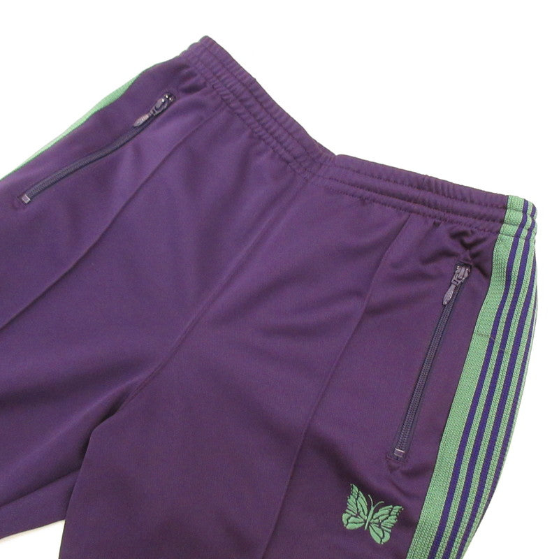 【中古】Needles | ニードルス Narrow Track Pant - Poly Smooth パンツ IN182 パープル サイズ:S