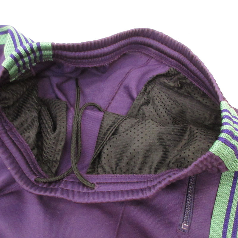【中古】Needles | ニードルス Narrow Track Pant - Poly Smooth パンツ IN182 パープル サイズ:S