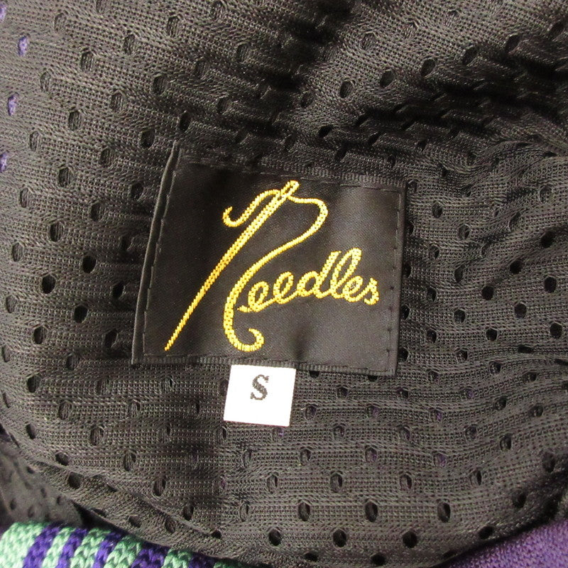 【中古】Needles | ニードルス Narrow Track Pant - Poly Smooth パンツ IN182 パープル サイズ:S