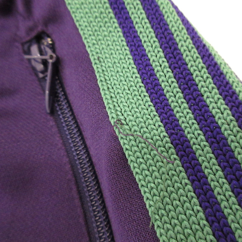 【中古】Needles | ニードルス Narrow Track Pant - Poly Smooth パンツ IN182 パープル サイズ:S