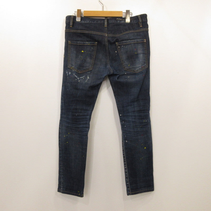 【中古】DSQUARED2 | ディースクエアード SKATER JEAN デニムパンツ S74LB0835 ブルー サイズ:44