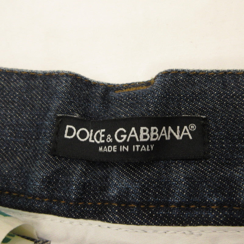 【中古】DOLCE&GABBANA | ドルチェアンドガッバーナ デニムパンツ G3T2CD/G8486 国内正規品 ネイビー サイズ:48