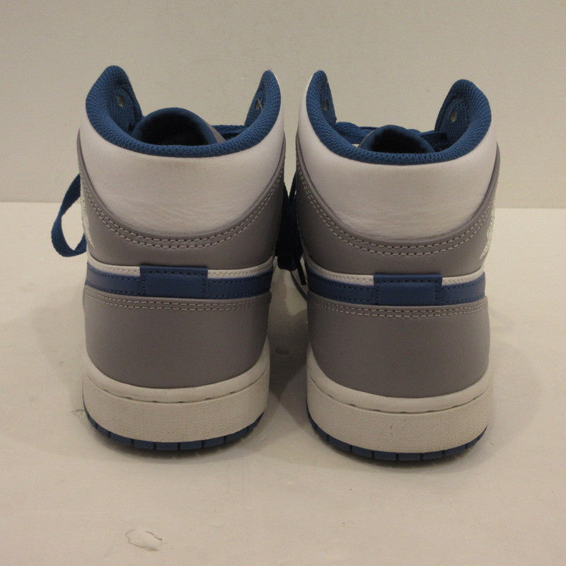 【中古】NIKE | ナイキ AIR JORDAN 1 MID TRUE BLUE スニーカー DQ8426-014 2023S/S グレー 25.5cm