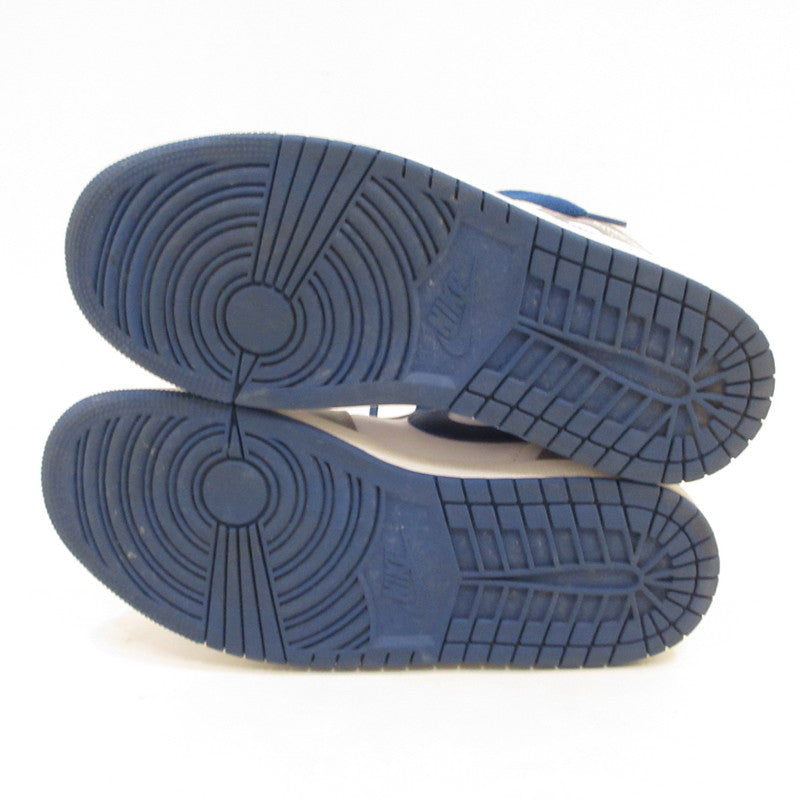【中古】NIKE | ナイキ AIR JORDAN 1 MID TRUE BLUE スニーカー DQ8426-014 2023S/S グレー 25.5cm
