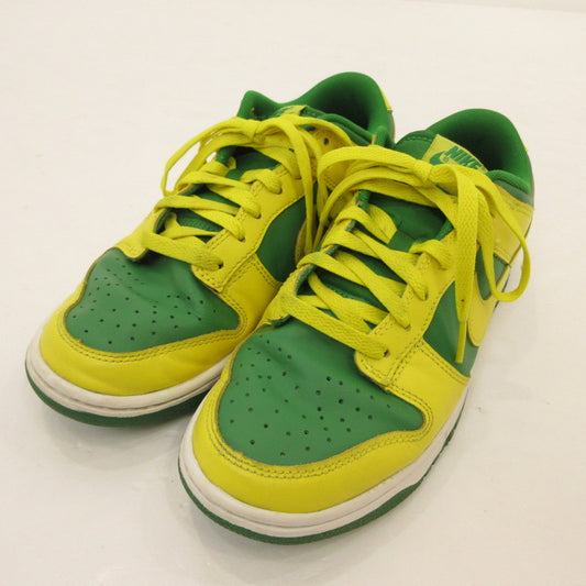 【中古】NIKE | ナイキ NIKE DUNK LOW REVERSE BRAZIL スニーカー DV0833-300 2023S/S グリーン 25.5cm