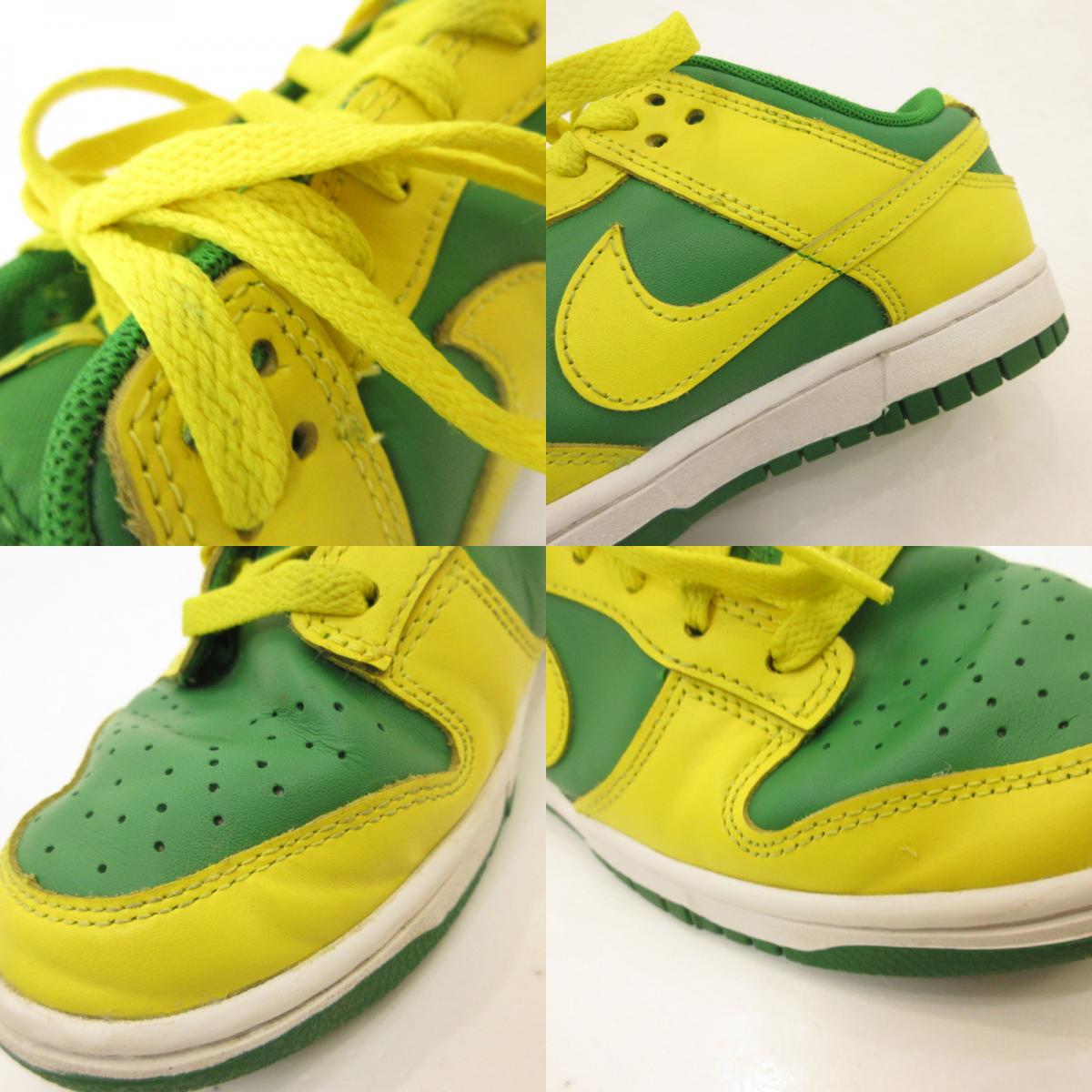 【中古】NIKE | ナイキ NIKE DUNK LOW REVERSE BRAZIL スニーカー DV0833-300 2023S/S グリーン 25.5cm