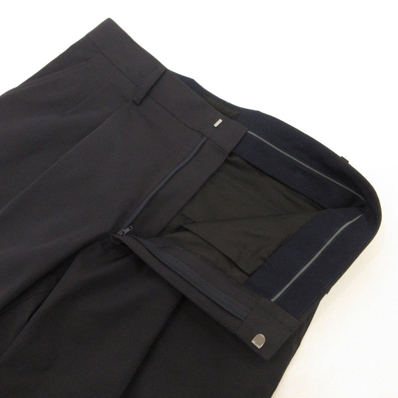 【中古】junhashimoto | ジュンハシモト TUCK PANTS パンツ 1071720005 ネイビー サイズ:3