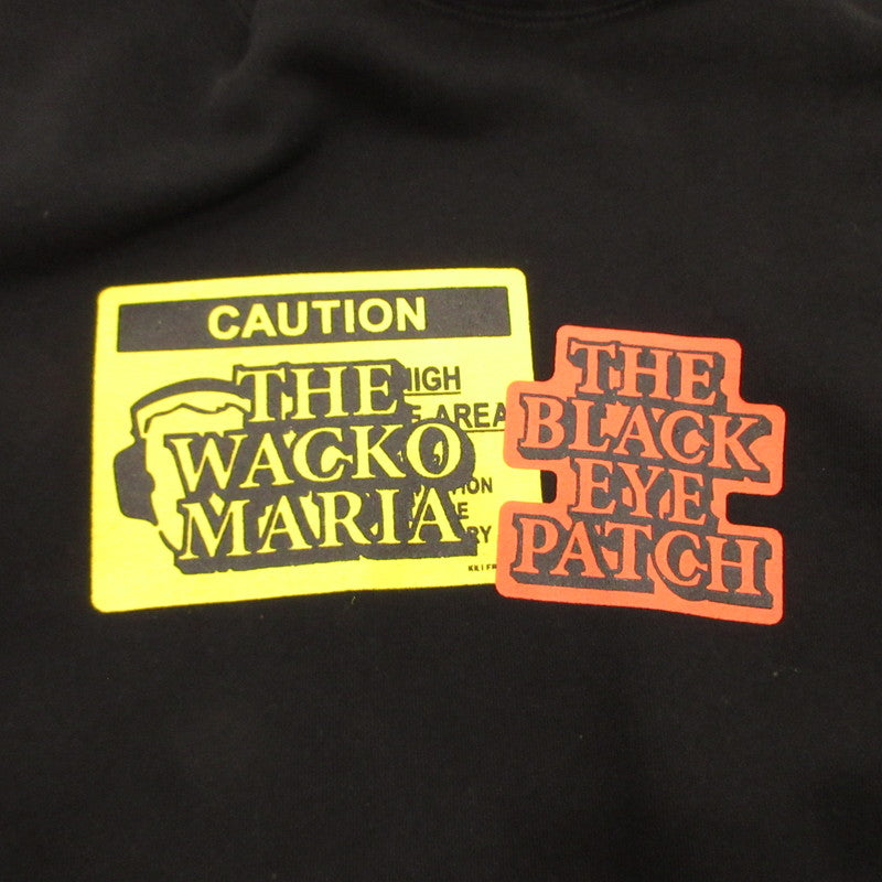 【中古】WACKO MARIA | ワコマリア PULL OVER HOODED SWEAT SHIRT パーカー ブラック サイズ:L