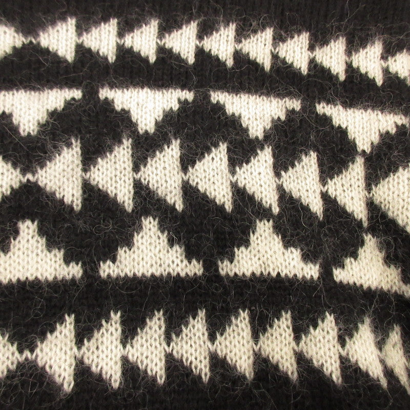 【中古】MONCLER | モンクレール GIROCOLLO TRICOT セーター H20919C00011 国内正規品 ブラック サイズ:L