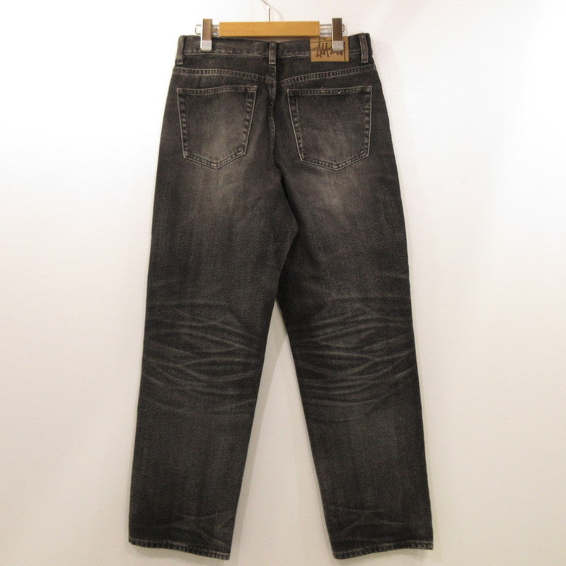 【中古】STUSSY | ステューシー BIG OL' JEAN VINTAGE DENIM 'Black Vintage Wash' デニムパンツ 116692 2025S/S ブラック サイズ:28