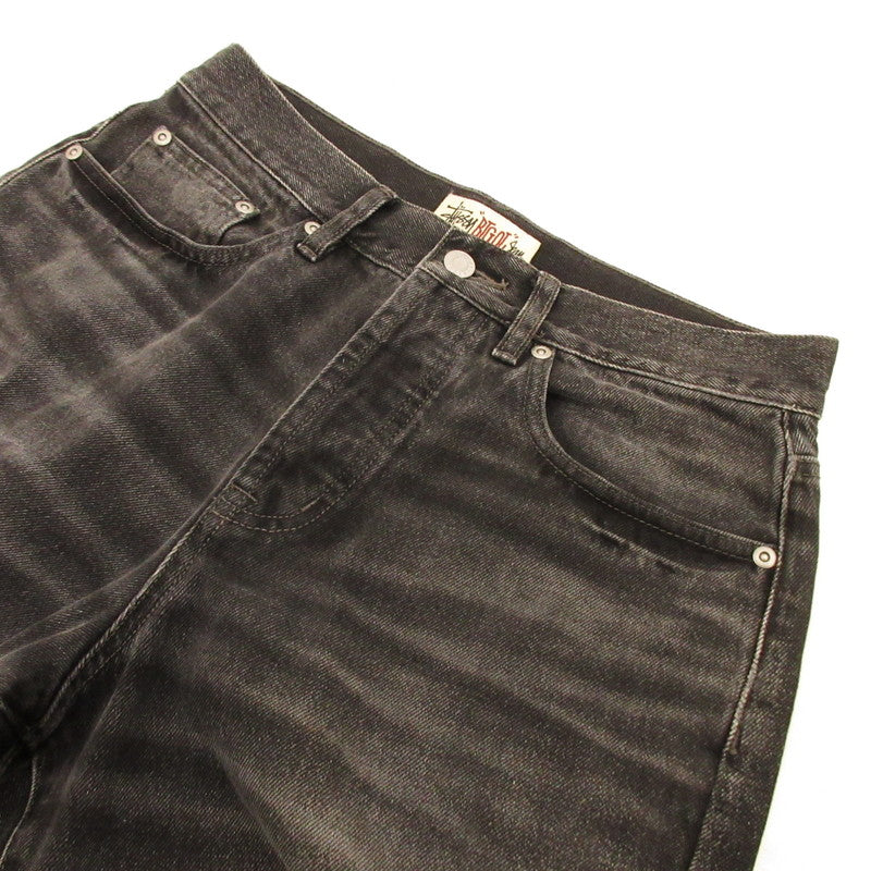 【中古】STUSSY | ステューシー BIG OL' JEAN VINTAGE DENIM 'Black Vintage Wash' デニムパンツ 116692 2025S/S ブラック サイズ:28