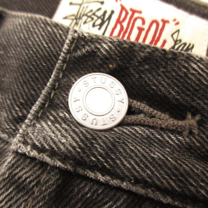 【中古】STUSSY | ステューシー BIG OL' JEAN VINTAGE DENIM 'Black Vintage Wash' デニムパンツ 116692 2025S/S ブラック サイズ:28