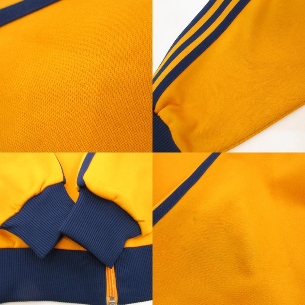 【中古】adidas(vintage) | アディダスヴィンテージ ジャージ ADS-4F 年式:80s デサント製 オレンジ サイズ:2