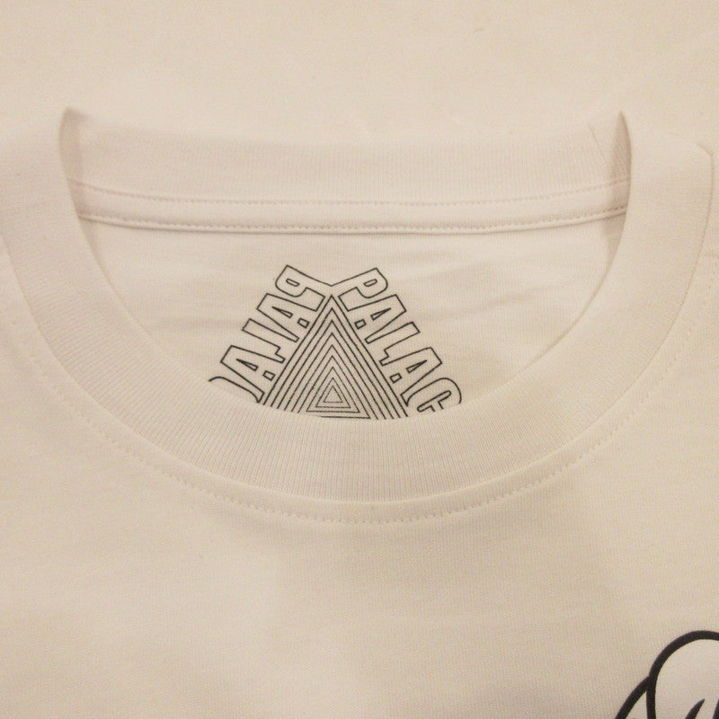 【中古】PALACE SKATEBOARDS | パレススケートボード PALMATION T-SHIRT 半袖Tシャツ P29TS017 ホワイト サイズ:L