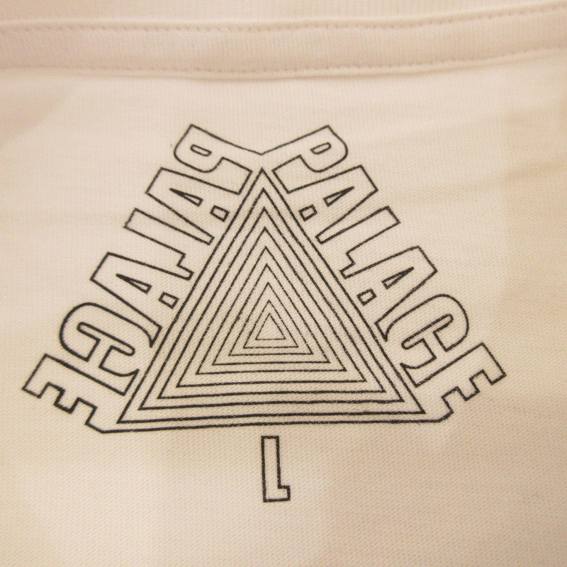 【中古】PALACE SKATEBOARDS | パレススケートボード PALMATION T-SHIRT 半袖Tシャツ P29TS017 ホワイト サイズ:L