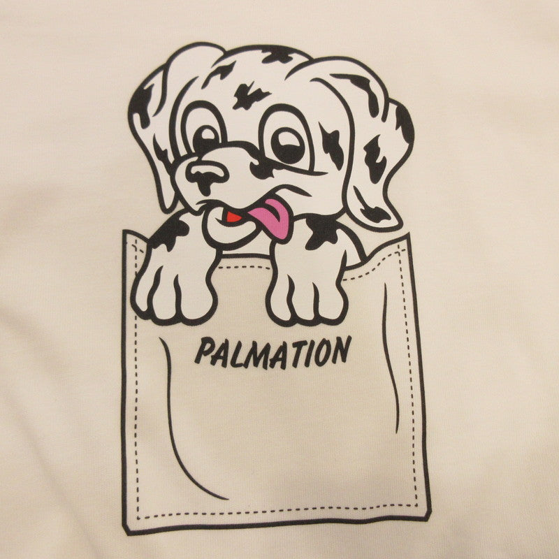 【中古】PALACE SKATEBOARDS | パレススケートボード PALMATION T-SHIRT 半袖Tシャツ P29TS017 ホワイト サイズ:L