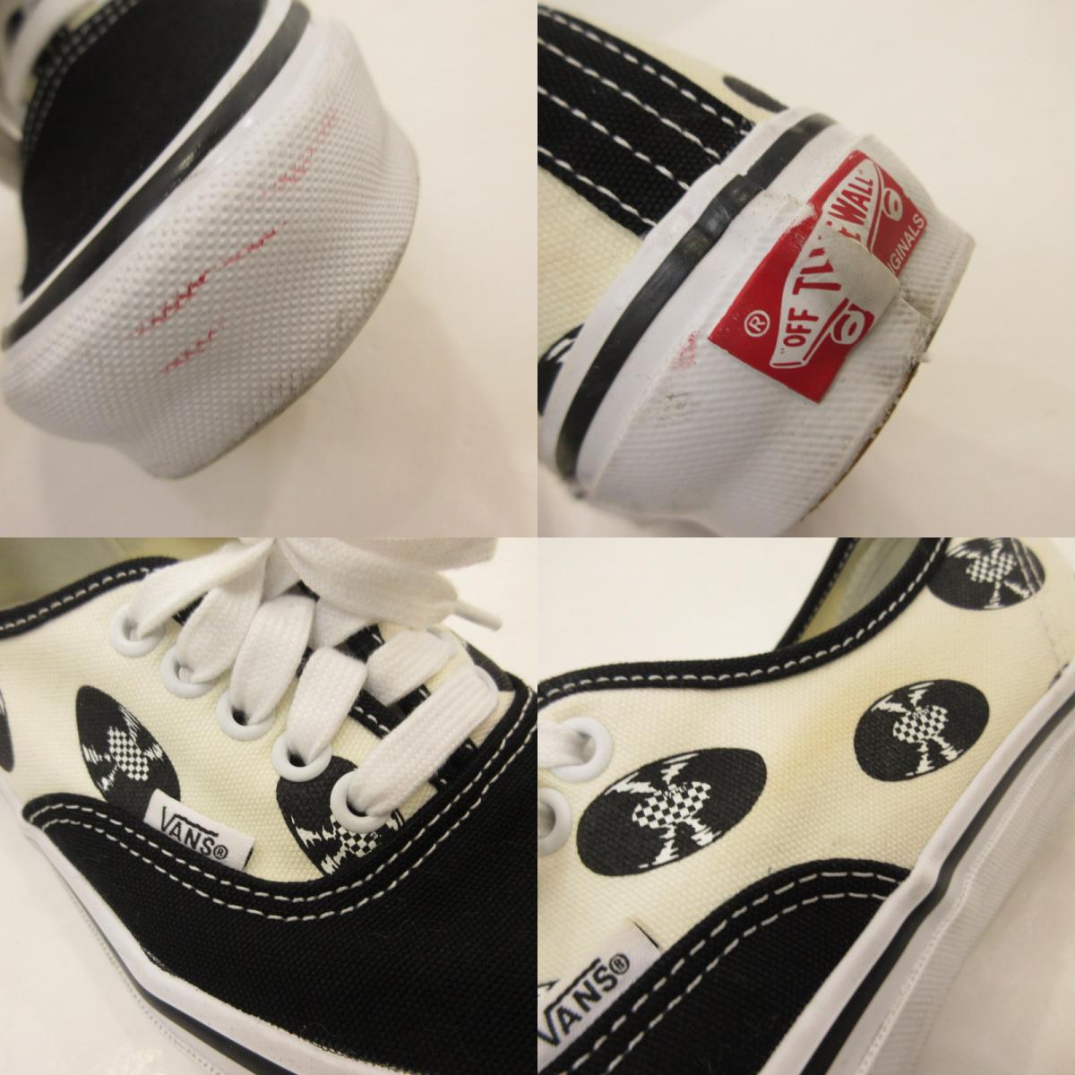 【中古】WACKOMARIA | ワコマリア OG Authentic LX Classic White-Records スニーカー VN0A4BV95921 26cm