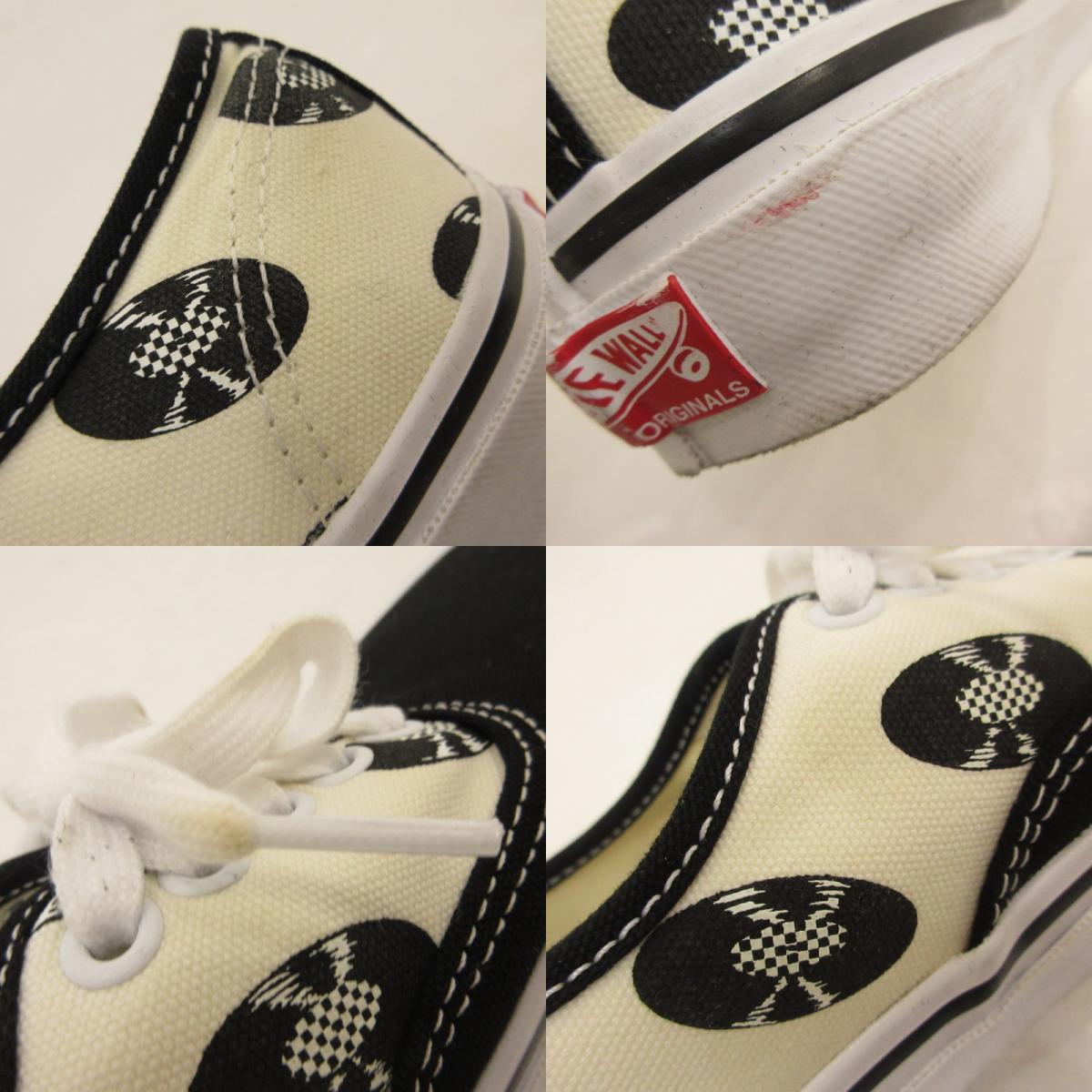 【中古】WACKOMARIA | ワコマリア OG Authentic LX Classic White-Records スニーカー VN0A4BV95921 26cm