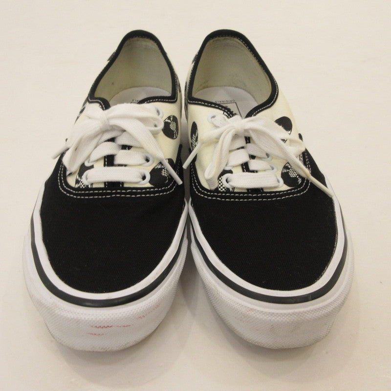 【中古】WACKOMARIA | ワコマリア OG Authentic LX Classic White-Records スニーカー VN0A4BV95921 26cm