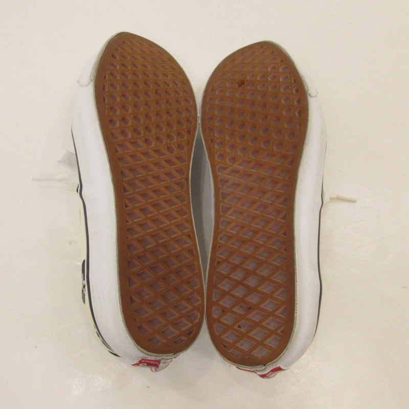【中古】WACKOMARIA | ワコマリア OG Authentic LX Classic White-Records スニーカー VN0A4BV95921 26cm