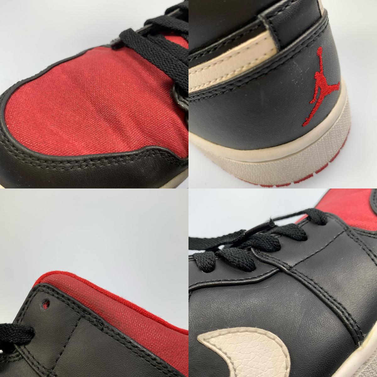 【中古】NIKE | ナイキ AIR JORDAN 1 MID スニーカー 554724-020 2014S/S サイズ:26.5cm レッド 26.5cm