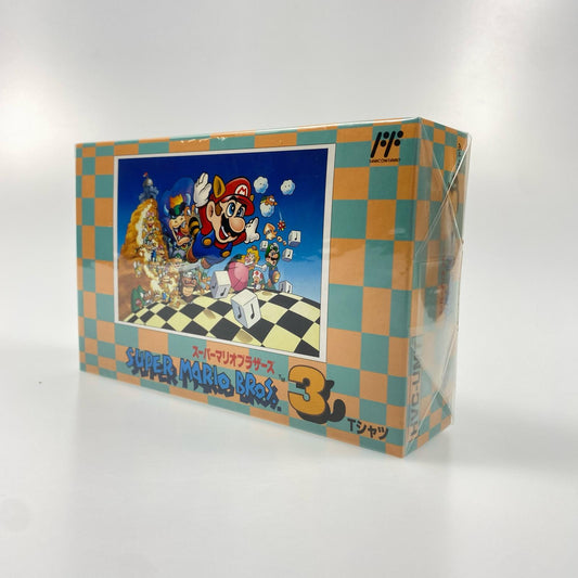 【中古】 スーパーマリオブラザーズ3 半袖Tシャツ ブルー サイズ:L