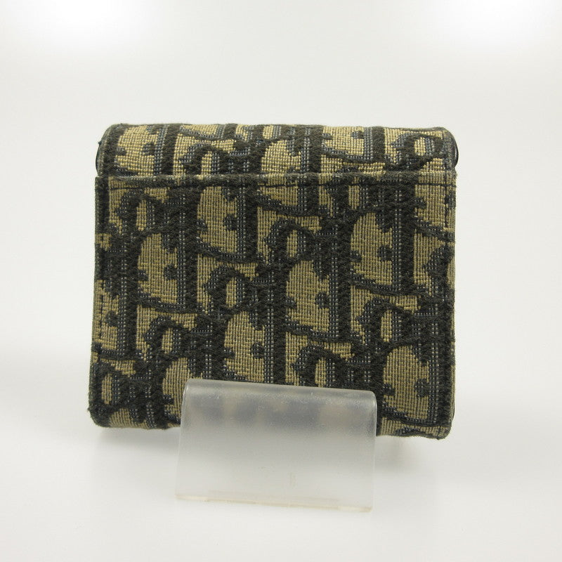 【中古】Christian Dior | クリスチャンディオール Saddle Lotus 三つ折り財布 S5652CTZQ_M928