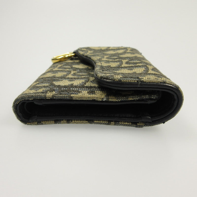 【中古】Christian Dior | クリスチャンディオール Saddle Lotus 三つ折り財布 S5652CTZQ_M928