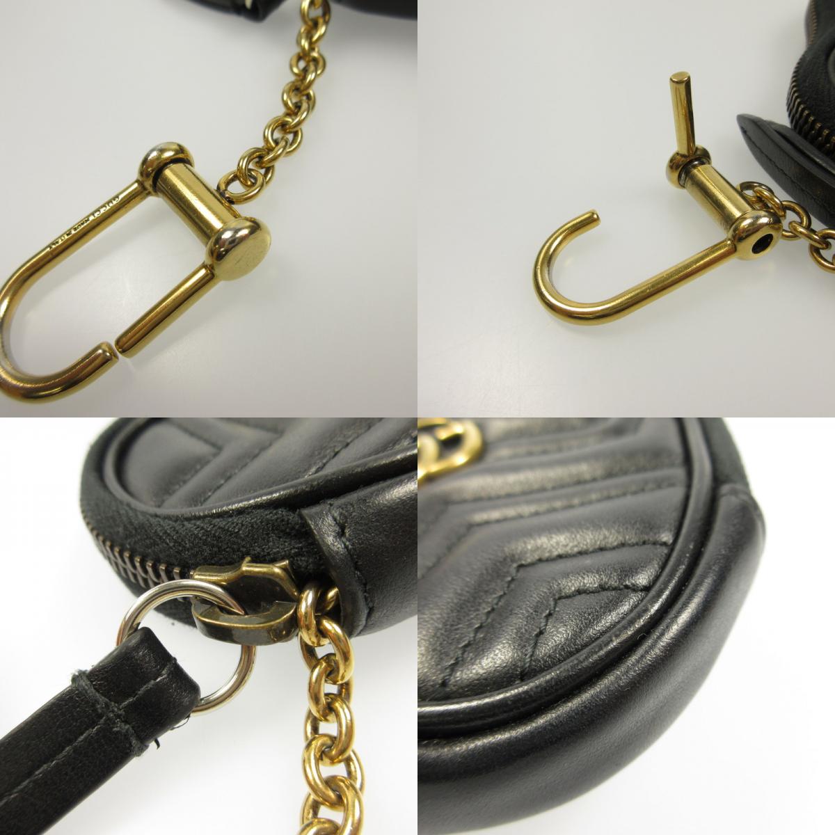 【中古】GUCCI | グッチ ダブルGハートシェイプコインケース コインケース 699517